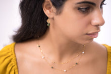Load image into Gallery viewer, Hometown Glory 18K Gold and Jade Earrings