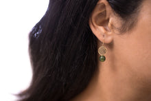 Load image into Gallery viewer, Hometown Glory 18K Gold and Jade Earrings