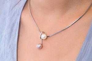 Twist of Fate Pearl Necklace